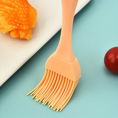 1pc Silicone Oil Brush Household Seasoning Brush Split Type Oil Brush Kitchen Food Oil Brush Barbecue Brush