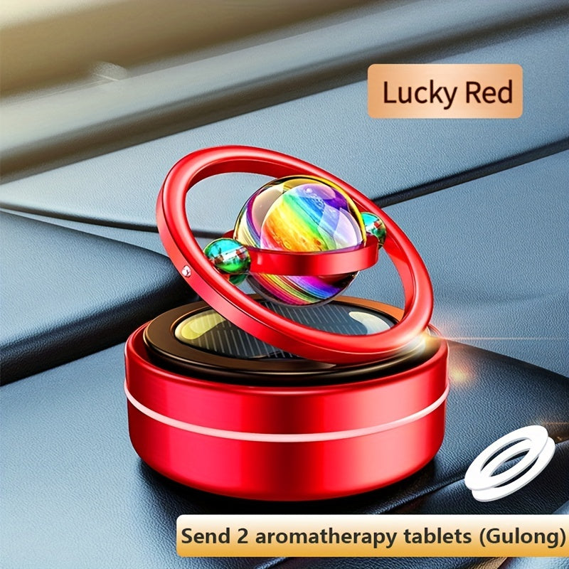 Solar Rotation, Aromatherapy Air Freshener Car, Perfume Solar Diffuser Car Aromatherapy Car Air Freshener