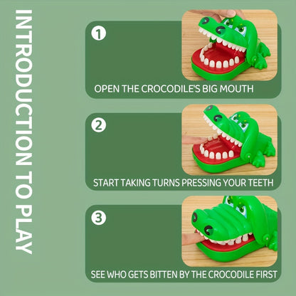 Crocodile Biting Fingers, Crocodile Teething Interactive Small Game Biting Hand Toys, Children Tricky Man Props, Party Favors Christmas Gifts