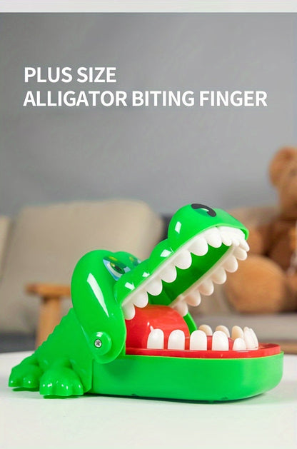 Crocodile Biting Fingers, Crocodile Teething Interactive Small Game Biting Hand Toys, Children Tricky Man Props, Party Favors Christmas Gifts