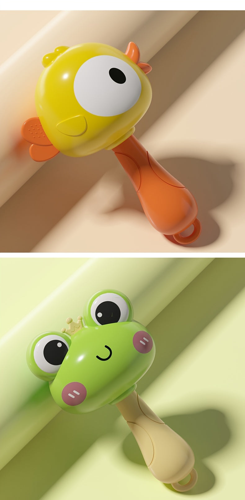 Early Learning Baby Rattle & Sand Hammer Set - Soft Pp Material, Ideal For Newborns 0-3 Years - Perfect For Grip Training & Soothing Soft Rattles For Baby Soft Plush Rattle For Baby