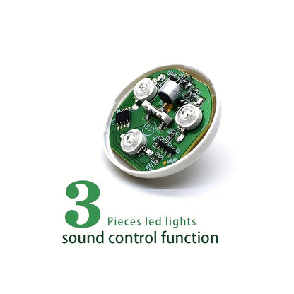 USB Car-mounted Mini Magic Light, Voice-controlled LED, Party Disco Atmosphere Light, Rotating Stage Light