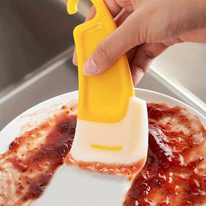 1pc Oil-Proof Silicone Kitchen Scraper : The Perfect Tool For Effortless Cleaning