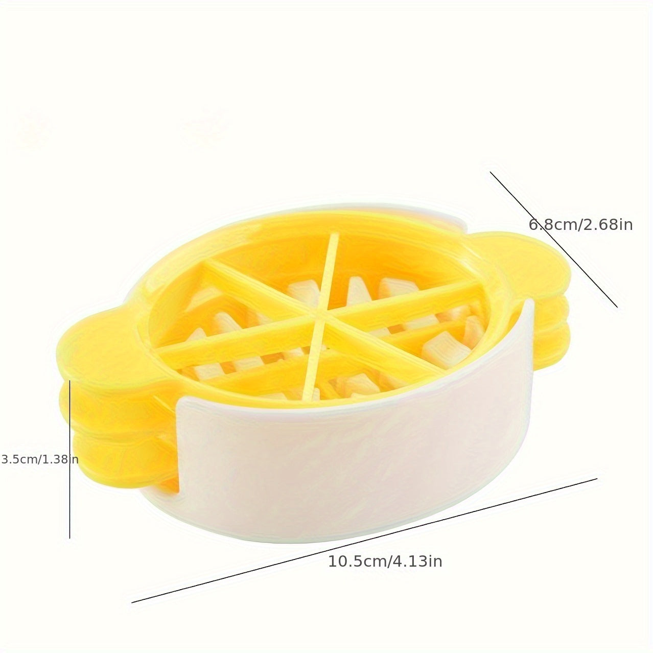1pc, 3in1, Egg Slicer, Hard Boiled Eggs Slicers, Egg Cutter, Creative Egg Slicer, Kitchen Egg Cutter, Food Slicers, Fruit Slicers, Household Plastic Egg Slicers, Kitchen Tools, Kitchen Supplies, Kitchen Gadgets, Cheapest Item