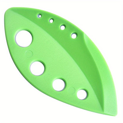 1pc, Leaf Stripper, Kitchen Vegetable Leaf Stripper, Plastic Leaf Peeler For Kale Chard Collard Greens Thyme Basil Rosemary, Leaf Stripper Tool, Kitchen Utensils, Apartment Essentials, College Dorm Essentials, Ready For Schoo