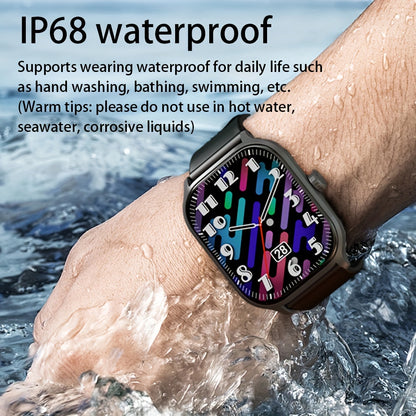 Teen Smartwatch, 2.01 Full Touch Screen (Reject/Answer), Fitness Tracking Watch, Sport Mode Support, Pedometer, Distance, Large Capacity 230mAh, 100 + Sport Mode Wireless Calls, Smart Watch For Android IPhone