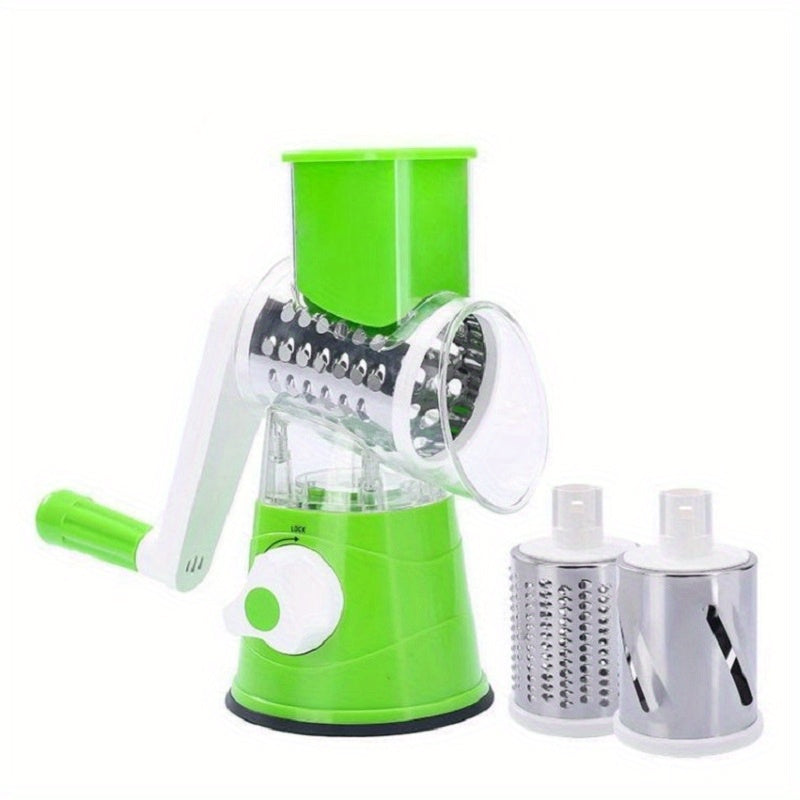 1pc, Vegetable Slicer, Multifunctional Fruit Slicer, Manual Food Grater, Roller Vegetable Grater, Cutter, Potato Grater, Household Potato Chopper, Kitchen Stuff, Kitchen Gadgets