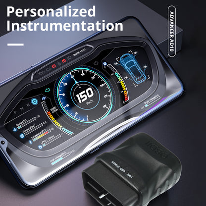 Car Simplicity Bluetooth Connection OBD2 Diagnostic Scanner