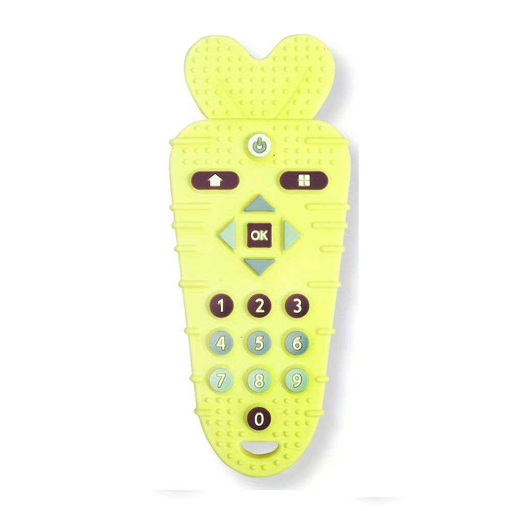 Silicone Baby Teether Toys, Teething Toys For Babies 6-12 Months, Remote Control Shape Infant Toddlers Baby Chew Toys