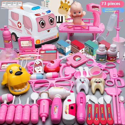 Children's Doctor Toy Set Tool Medical Box