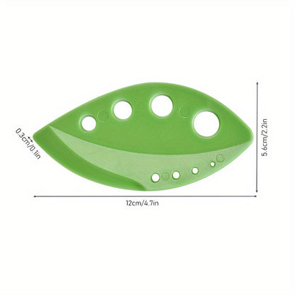 1pc, Leaf Stripper, Kitchen Vegetable Leaf Stripper, Plastic Leaf Peeler For Kale Chard Collard Greens Thyme Basil Rosemary, Leaf Stripper Tool, Kitchen Utensils, Apartment Essentials, College Dorm Essentials, Ready For Schoo