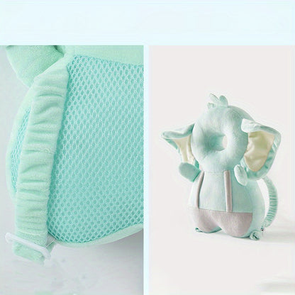 Adjustable Cartoon Animal Plush Toys Youngsters Cushion - Soft, Smoothing Toy Backpack, Multicolor Polyester - Ideal Toys Holiday Gift