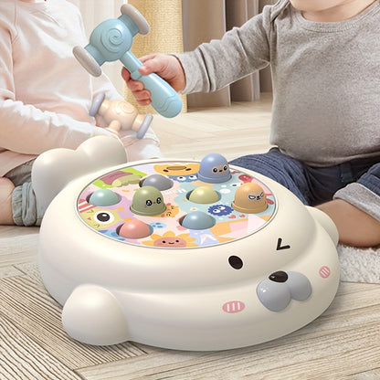 1 Set Cute Seal Hitting Mole Music Toys For Boys And Girls, Suitable For Babies To Exercise Hand-eye Coordination And Daily Play Use