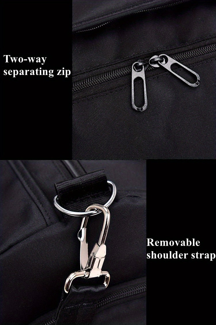 Casual Sports Storage Bag, Portable Lightweight Large Capacity Dry And Wet Separation Handbag Yoga Tote Bag For Men Women Outdoor Sports Fitness Travel Camping Swimming