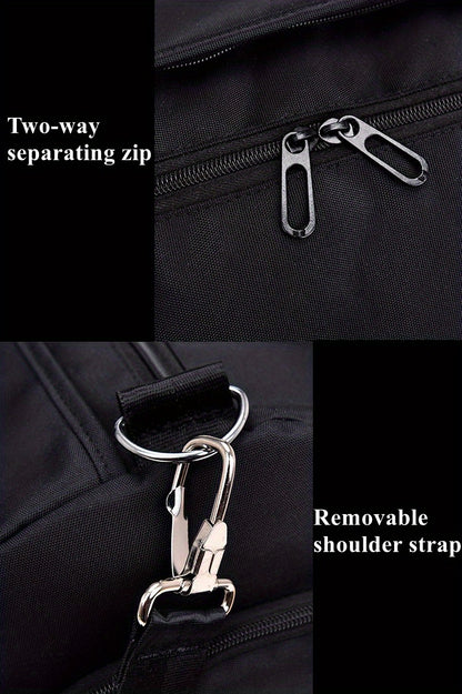 Casual Sports Storage Bag, Portable Lightweight Large Capacity Dry And Wet Separation Handbag Yoga Tote Bag For Men Women Outdoor Sports Fitness Travel Camping Swimming