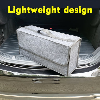 1pc Lightweight Folding Car Organizer, Space Saving Portable Organizer