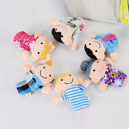 10pcs Mini Animal Finger Puppets Set, Small Cartoon Animal Finger Toys, Educational Family Time Story Time Toys, Party Favors For Shows, Playtime, Schools easter gift