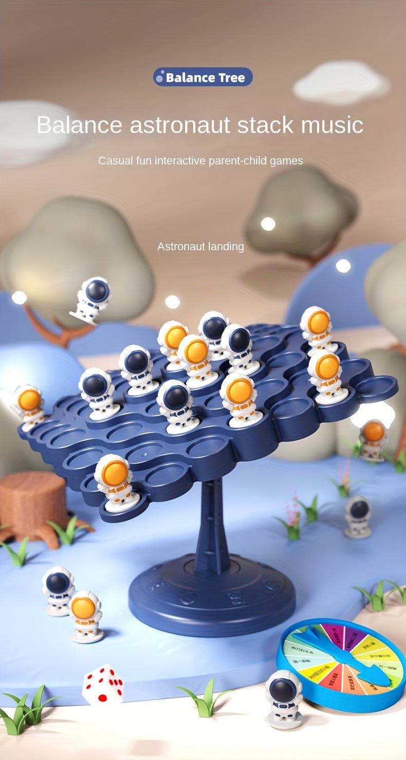 Astronaut Balance Tree Board Game.Focus Training Parent-child Interactive Brain Thinking Puzzle Toys Christmas, Halloween Gift