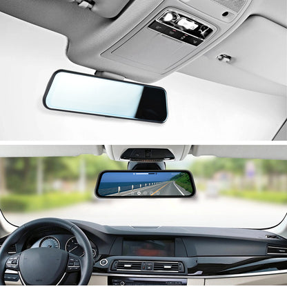 Streaming Media Car Car Dual Lens Smart Touch Rearview Mirror Tachograph