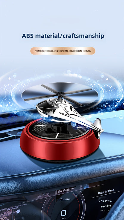 Car Perfume Diffuser Solar Aromatherapy Dashboard Helicopter Decoration Air Freshener Deodorant Car Accessories Gift