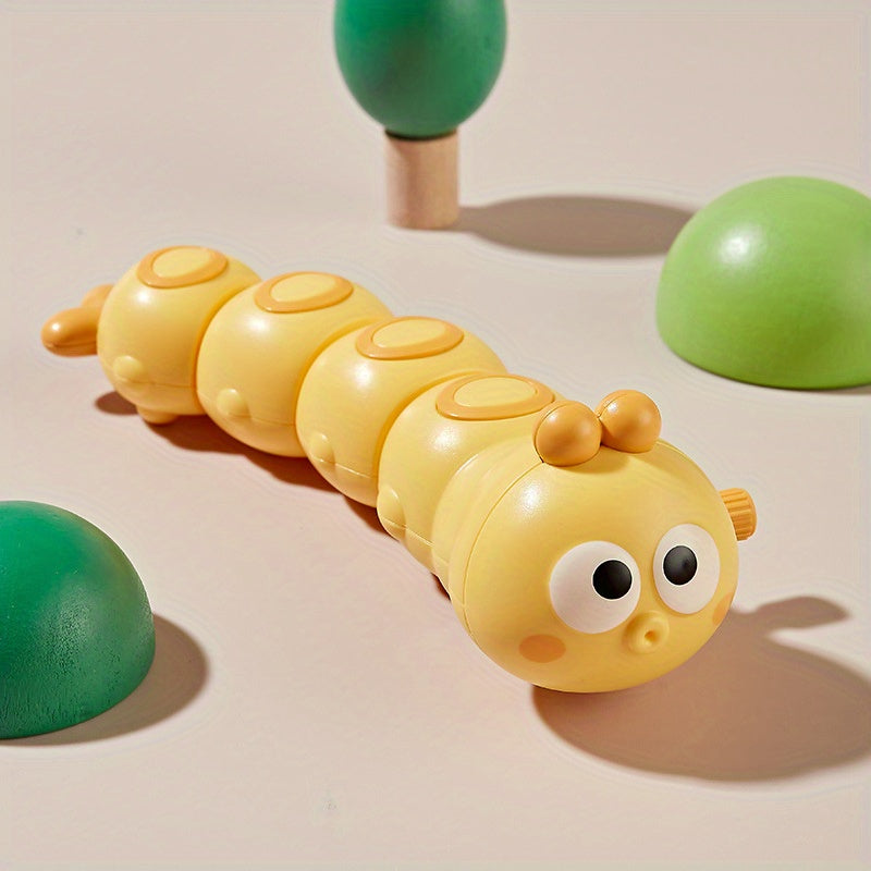 Adorable Wind-Up Toys for Babies & Toddlers - Chain Swing Caterpillar, Puzzles & More! Christmas、Halloween、Thanksgiving Gift
