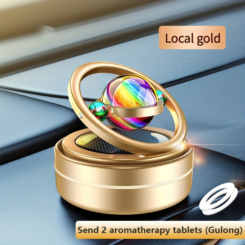 Solar Rotation, Aromatherapy Air Freshener Car, Perfume Solar Diffuser Car Aromatherapy Car Air Freshener