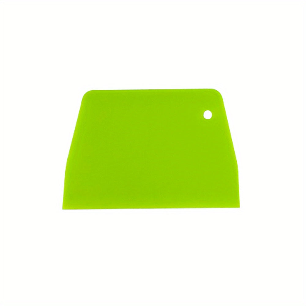 1Pc Flexible Plastic Dough Scraper - Multipurpose Kitchen Pastry Cutter & Bread Slicer