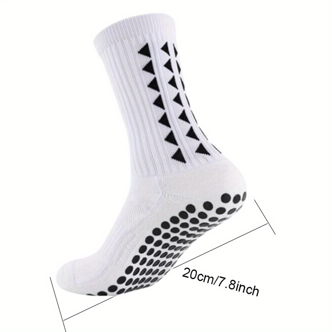 2/5/10 Pairs of Non-Slip Grip Socks for Men And Women, Suitable for Sports Like Football, Basketball, Baseball, Rugby, Soccer, Cycling, Running, Hiking, Tennis, And Skateboarding. These Professional Athletic Socks Feature a B