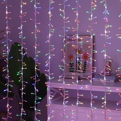 Led Firecrackers Flowing Water Festival Decorative String Lights Lighting Chain