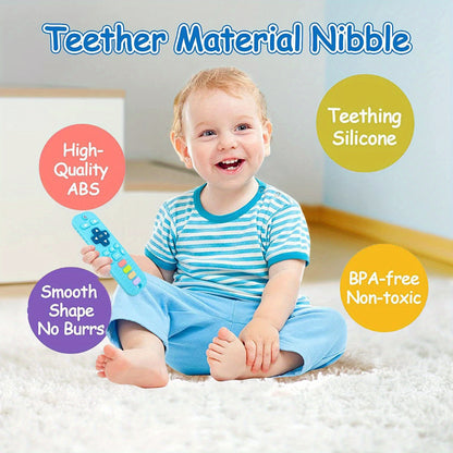 Newborn To 12-Months Teething Toys: Remote Control, Baby-Friendly Teethers For Boys & Girls! Christmas Halloween Gifts easter gift