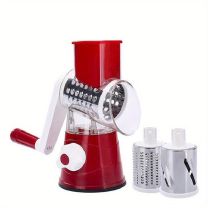 1pc, Vegetable Slicer, Multifunctional Fruit Slicer, Manual Food Grater, Roller Vegetable Grater, Cutter, Potato Grater, Household Potato Chopper, Kitchen Stuff, Kitchen Gadgets