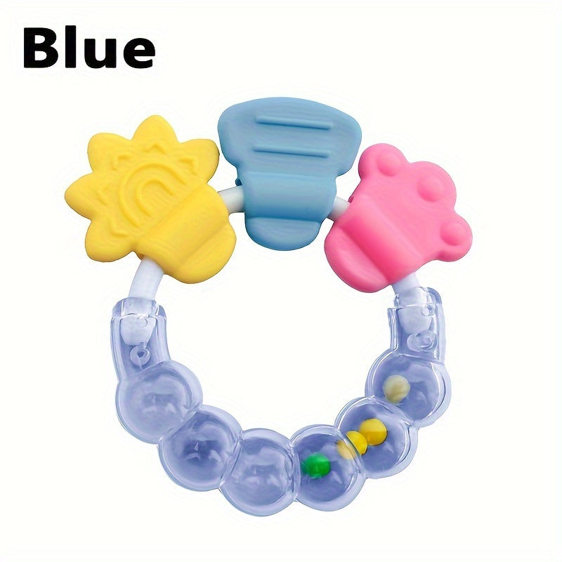 Baby Rattle Teether Hand-held Teething Toy, Christmas, Thanksgiving Day, Halloween Gift