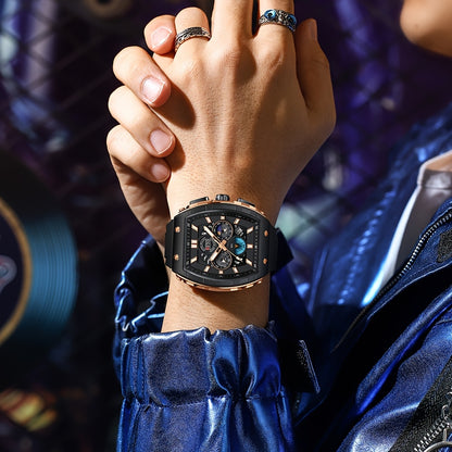 High-Quality 'S Waterproof Watches, Luxury Quartz Chronograph Timepieces, Luminous Calendar Watches For, Stylish Business Watches For, Perfect Gifts for Holidays And Birthdays