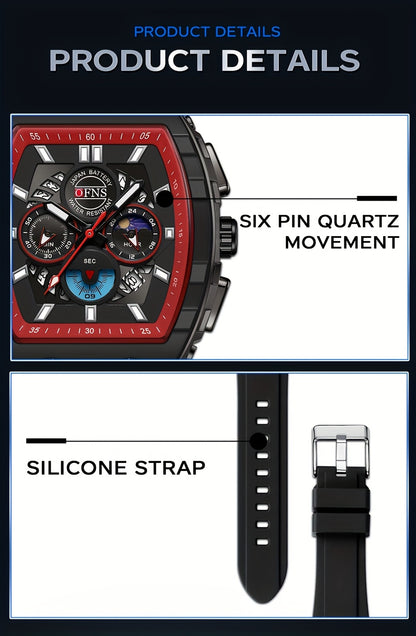 High-Quality 'S Waterproof Watches, Luxury Quartz Chronograph Timepieces, Luminous Calendar Watches For, Stylish Business Watches For, Perfect Gifts for Holidays And Birthdays