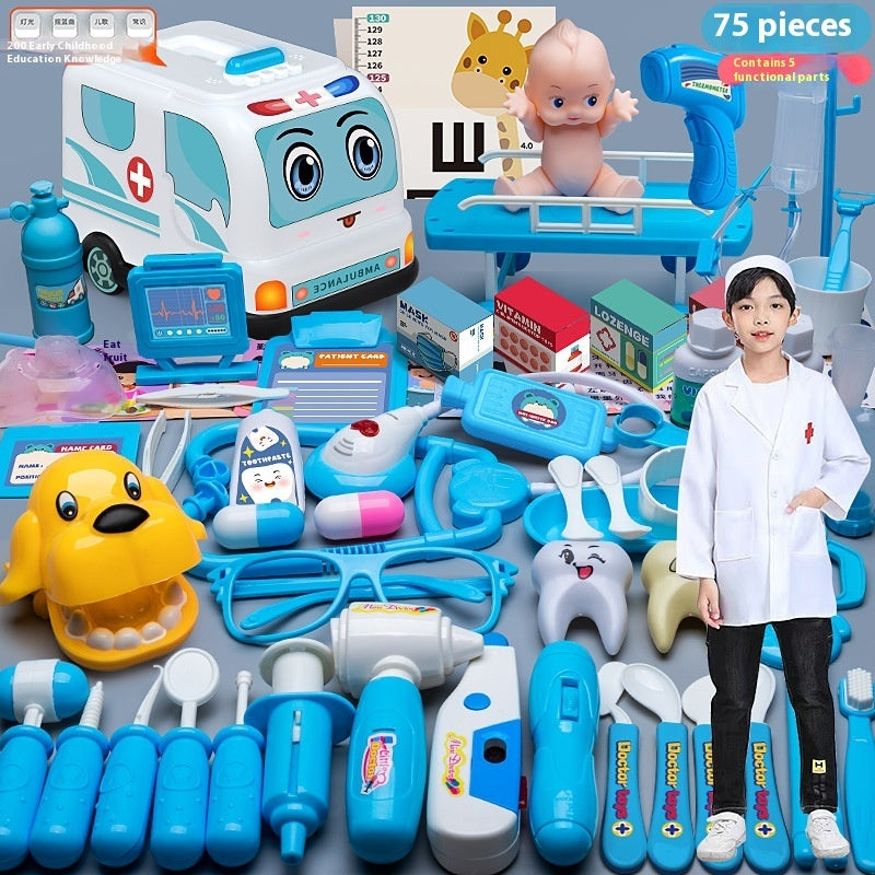 Children's Doctor Toy Set Tool Medical Box