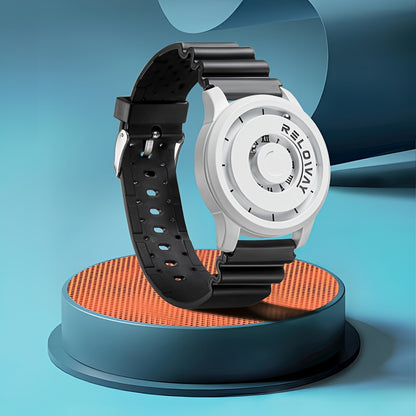 RELOWAY Men's Watch Magnetic Bead Letter Sports Watch
