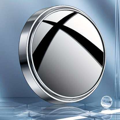 2pcs Car Rearview Mirror High-definition Round Mirror 360-degree Adjustable Blind Spot Mirror Wide-angle Mirror, Increase Safety In The Car