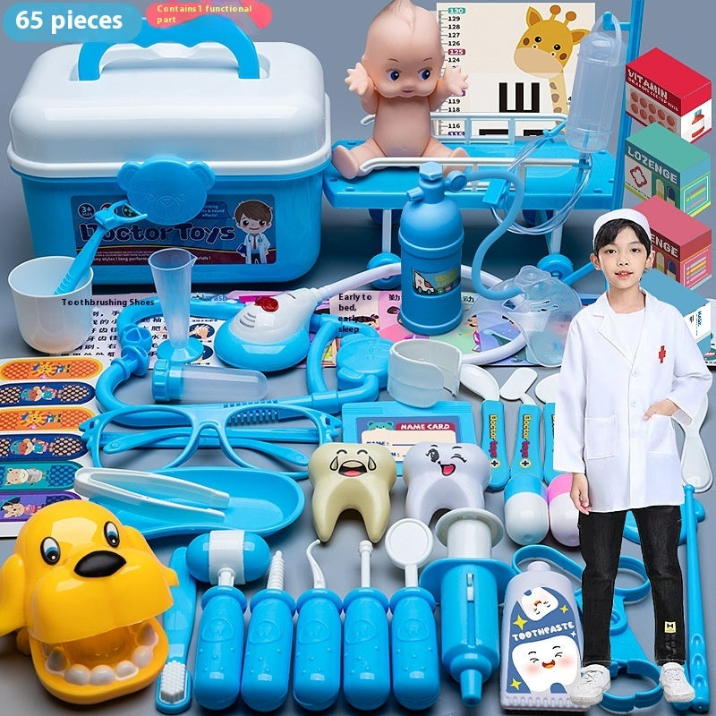 Children's Doctor Toy Set Tool Medical Box