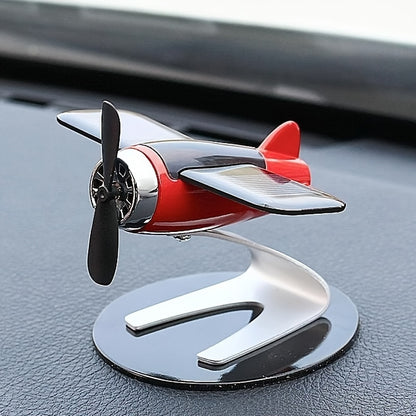 Solar-powered Aircraft Creative Men's Car Decoration Car Interior Accessories Desktop Decorations Gifts For Women And Men Car Enthusiasts easter gift
