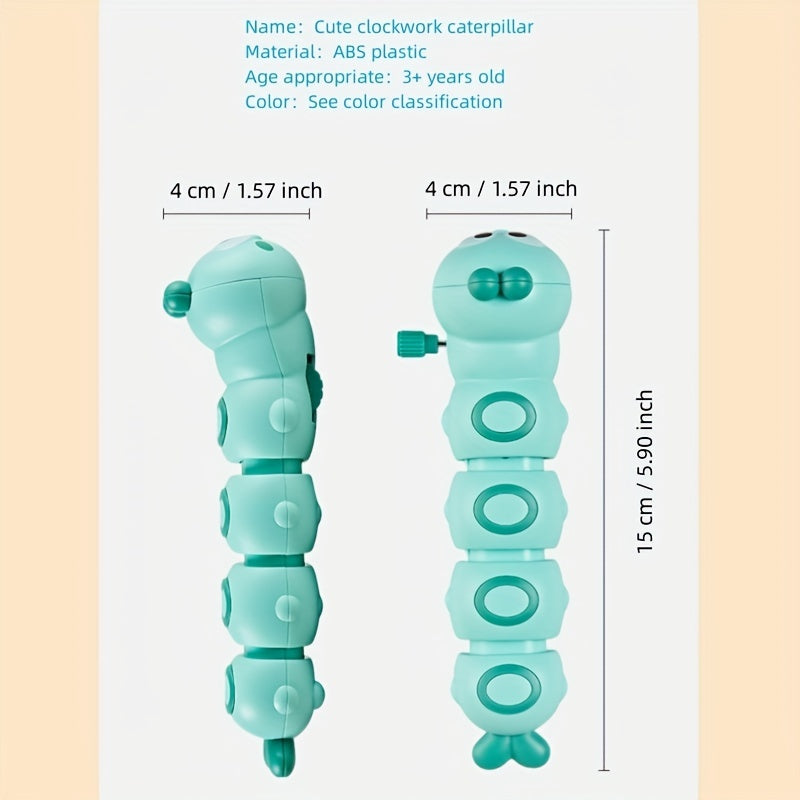 Adorable Wind-Up Toys for Babies & Toddlers - Chain Swing Caterpillar, Puzzles & More! Christmas、Halloween、Thanksgiving Gift