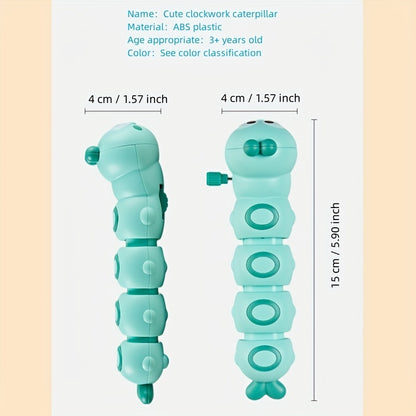 Adorable Wind-Up Toys for Babies & Toddlers - Chain Swing Caterpillar, Puzzles & More! Christmas、Halloween、Thanksgiving Gift