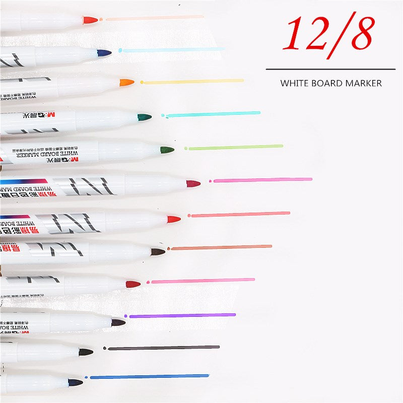 NEWColor Whiteboard Markers Water-based Erasable Marker Pen