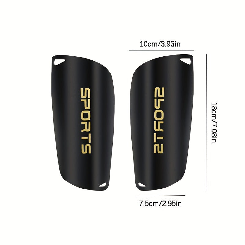 5-Piece Soccer Sports Gear Set with Silicone Grip Football Socks, Shin Guards, Protective Gear, Drawstring Backpack and Sports Tapes - Polyester and Elastane Knitted Tube Socks Solid Color Hand and Machine Washable