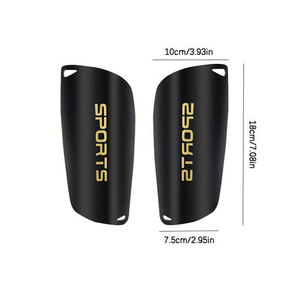 5-Piece Soccer Sports Gear Set with Silicone Grip Football Socks, Shin Guards, Protective Gear, Drawstring Backpack and Sports Tapes - Polyester and Elastane Knitted Tube Socks Solid Color Hand and Machine Washable