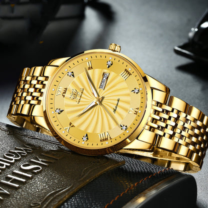 Automatic Mechanical Luminous Diamond Business Men's Watch