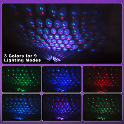 Car Atmosphere Lamp USB Roof Lamp Night Light LED Color Lamp Sound Control Music Car Decoration