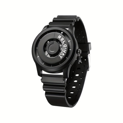 RELOWAY Men's Watch Magnetic Bead Letter Sports Watch