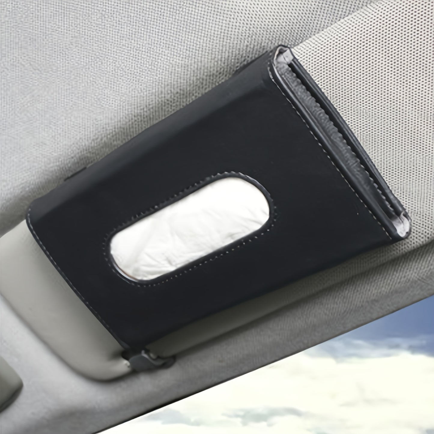 Automobile Sunshade Paper Towel Box Car - Mounted Fashion Pull-out Carton