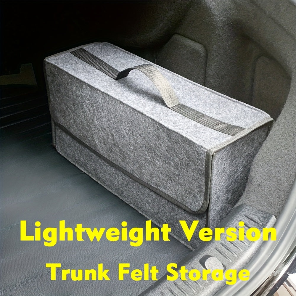 1pc Lightweight Folding Car Organizer, Space Saving Portable Organizer