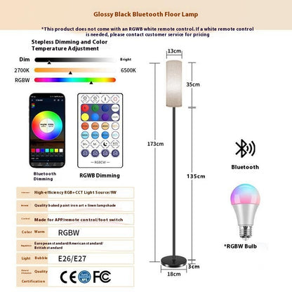 Simple LED Floor Lamp Living Room Bedroom Floor Lamp